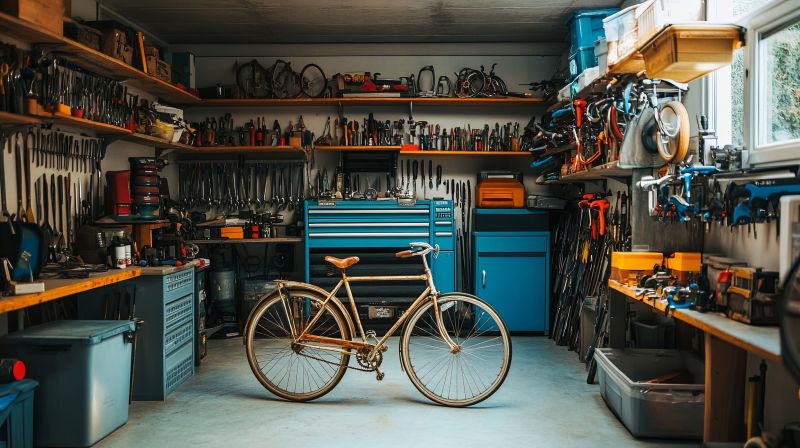 Garage Tool Rack Installation in Silver Spring, MD