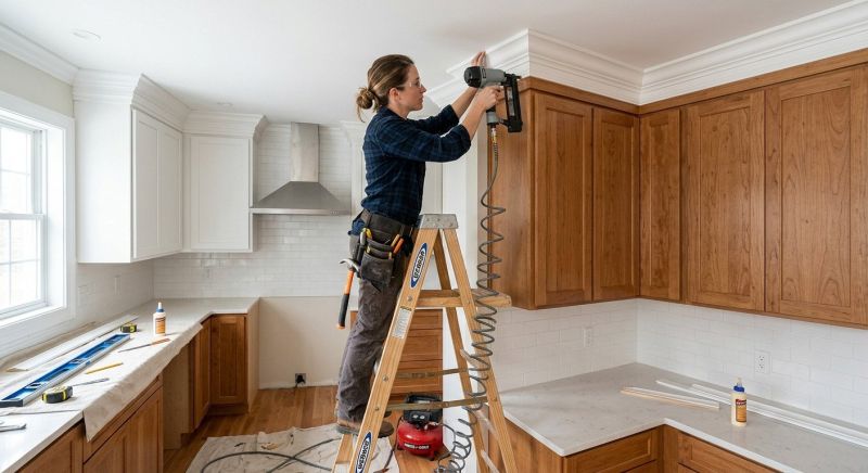 Shoe Molding Installation in Wilmington, NC