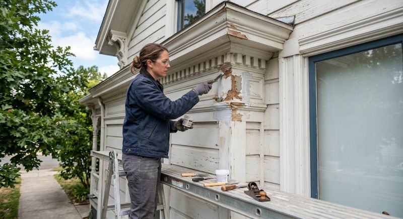 Exterior Molding Maintenance Service